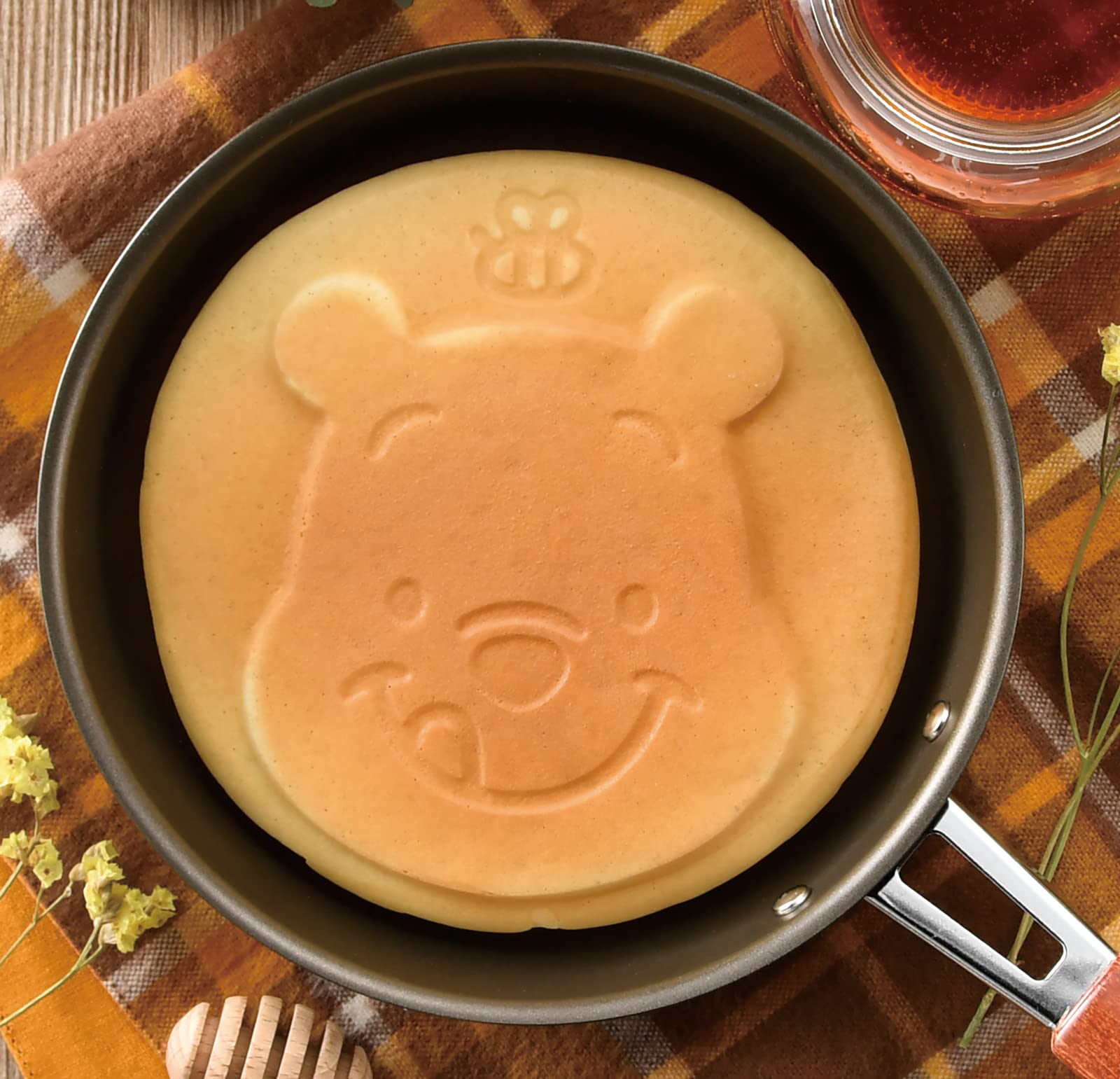 Disney - ぱんけーき Amazon｜ヤクセル ディズニー パンケーキパン 16cm プー S2 ガス